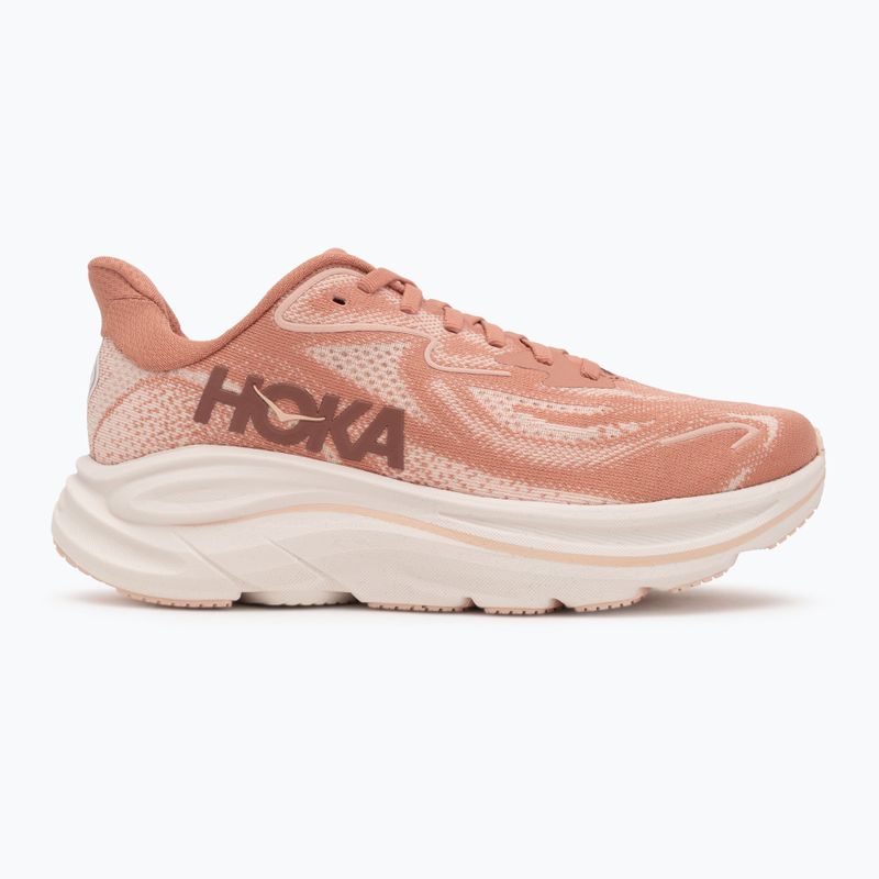 Buty do biegania damskie HOKA Clifton 10 blush/rose latte 2