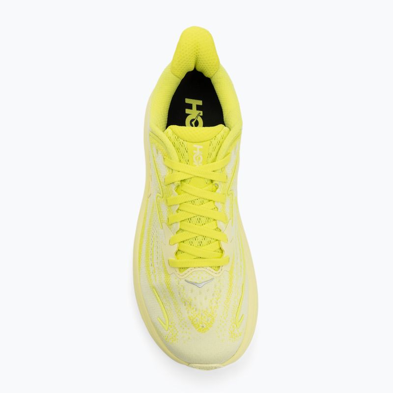 Buty do biegania damskie HOKA Clifton 10 neon hoka citrus/sunlight 5