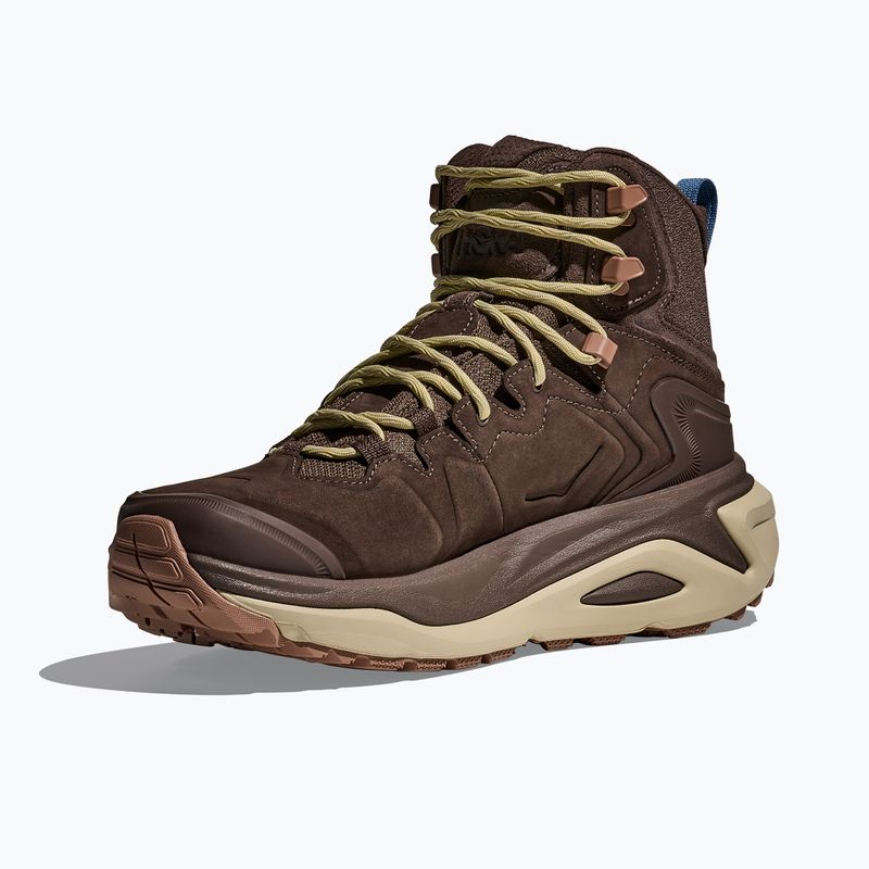 Buty trekkingowe męskie HOKA Kaha 3 GTX walnut/oyster mushroom 4