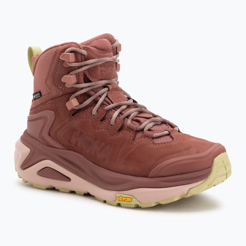 Buty trekkingowe damskie HOKA Kaha 3 GTX rouge/rose latte