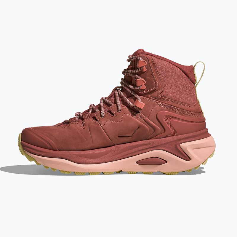 Buty trekkingowe damskie HOKA Kaha 3 GTX rouge/rose latte 10