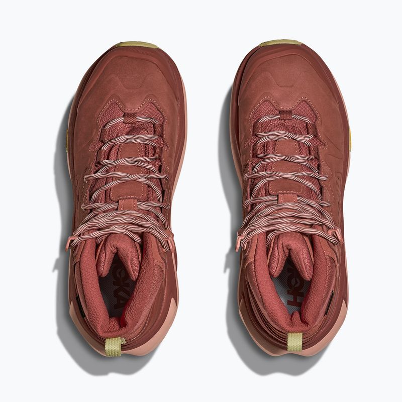 Buty trekkingowe damskie HOKA Kaha 3 GTX rouge/rose latte 15
