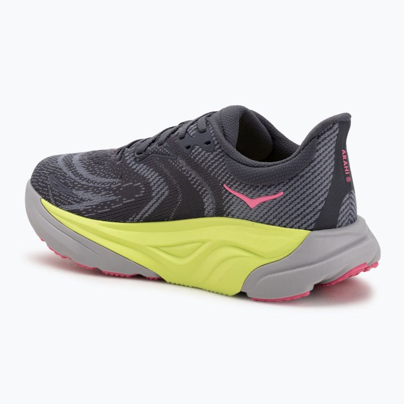 Buty do biegania damskie HOKA Arahi 8 charcoal grey/grey skies 3