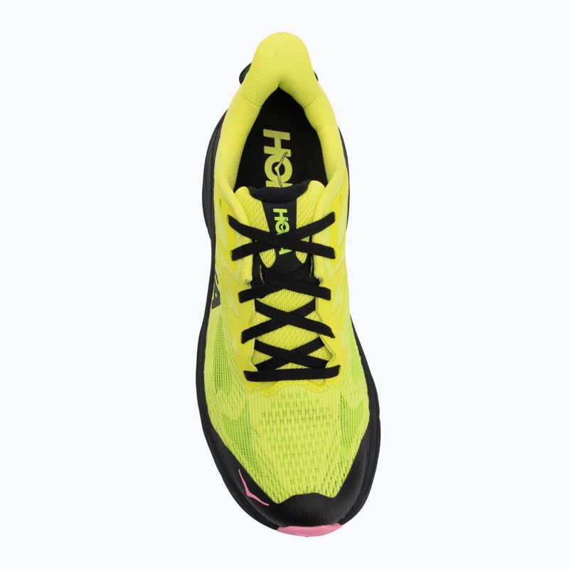 Buty do biegania męskie HOKA Challenger 8 neon hoka citrus/black 5