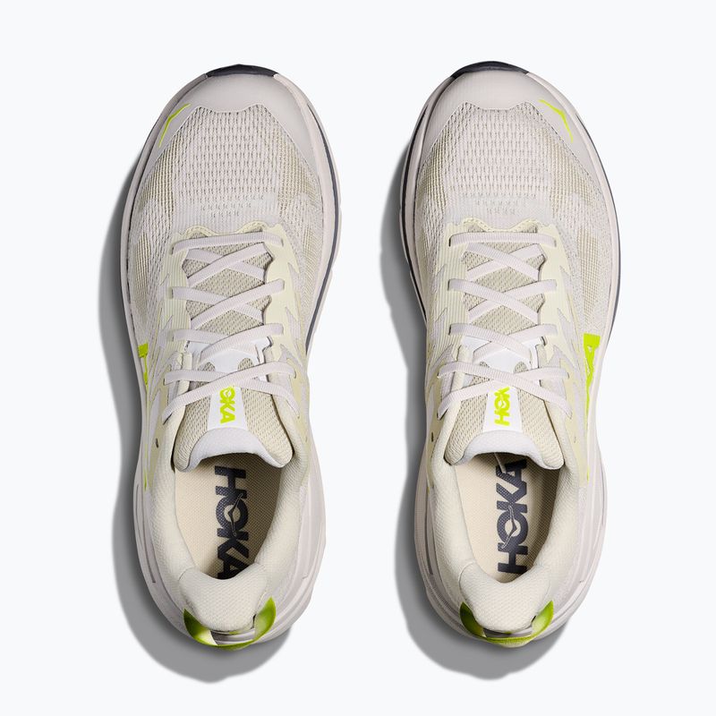 Buty do biegania męskie HOKA Challenger 8 white/neon hoka citrus 15