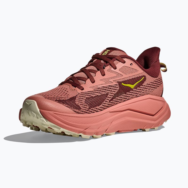 Buty do biegania damskie HOKA Challenger 8 blush/dark cedar 4