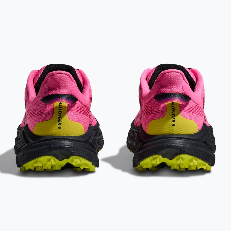 Buty do biegania damskie HOKA Challenger 8 neon rose/black 6