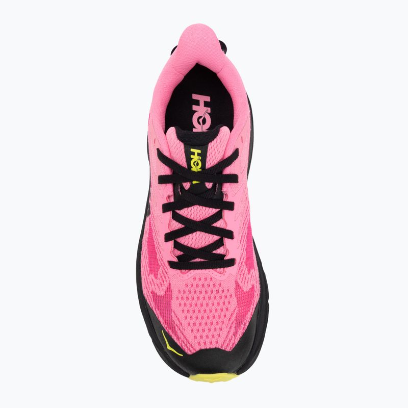 Buty do biegania damskie HOKA Challenger 8 neon rose/black 5