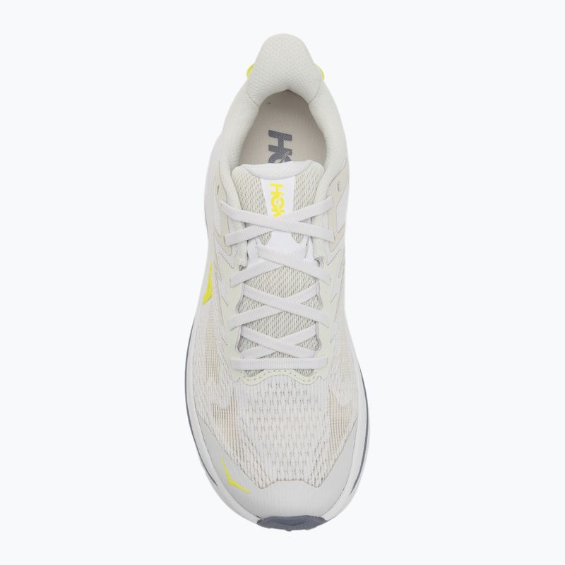 Buty do biegania damskie HOKA Challenger 8 white/neon hoka citrus 5