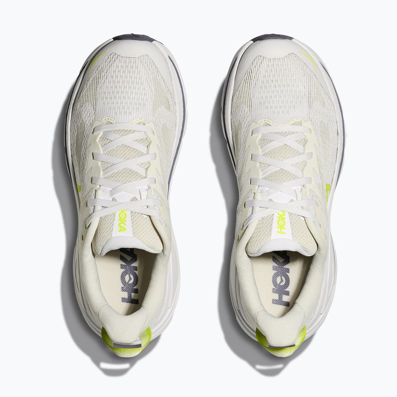 Buty do biegania damskie HOKA Challenger 8 white/neon hoka citrus 15