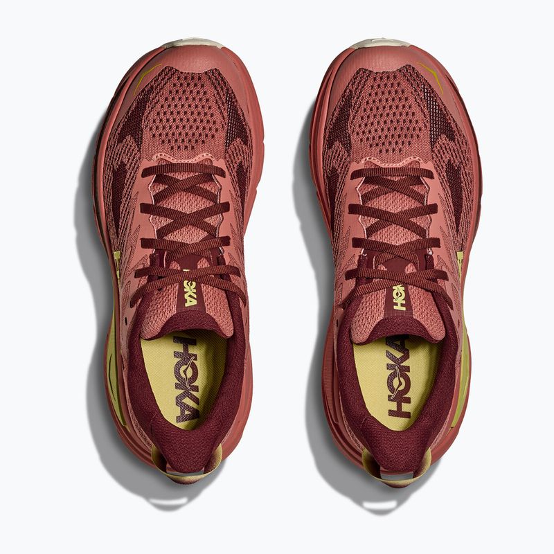 Buty do biegania damskie HOKA Challenger 8 Wide blush / dark cedar 8