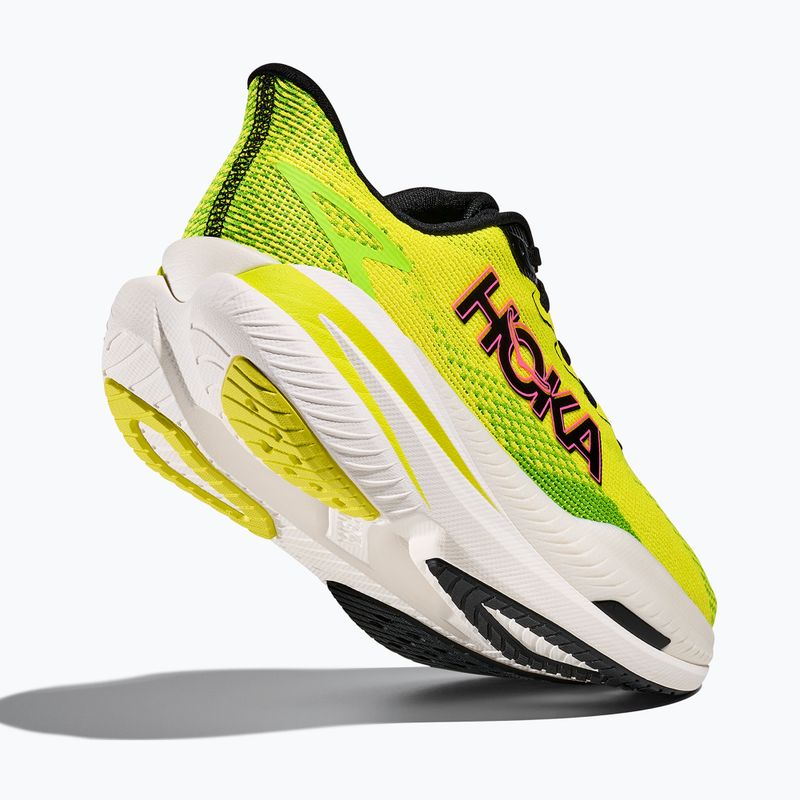 Buty do biegania męskie Hoka Mach X 3 neon hoka citrus/neon lime 5