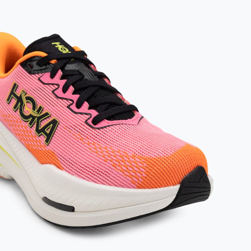 Buty do biegania damskie Hoka Mach X 3 neon rose/neon tangerine 7