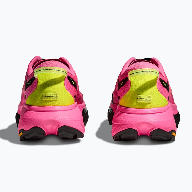 Buty do biegania męskie HOKA Mafate 5 neon rose/black 6