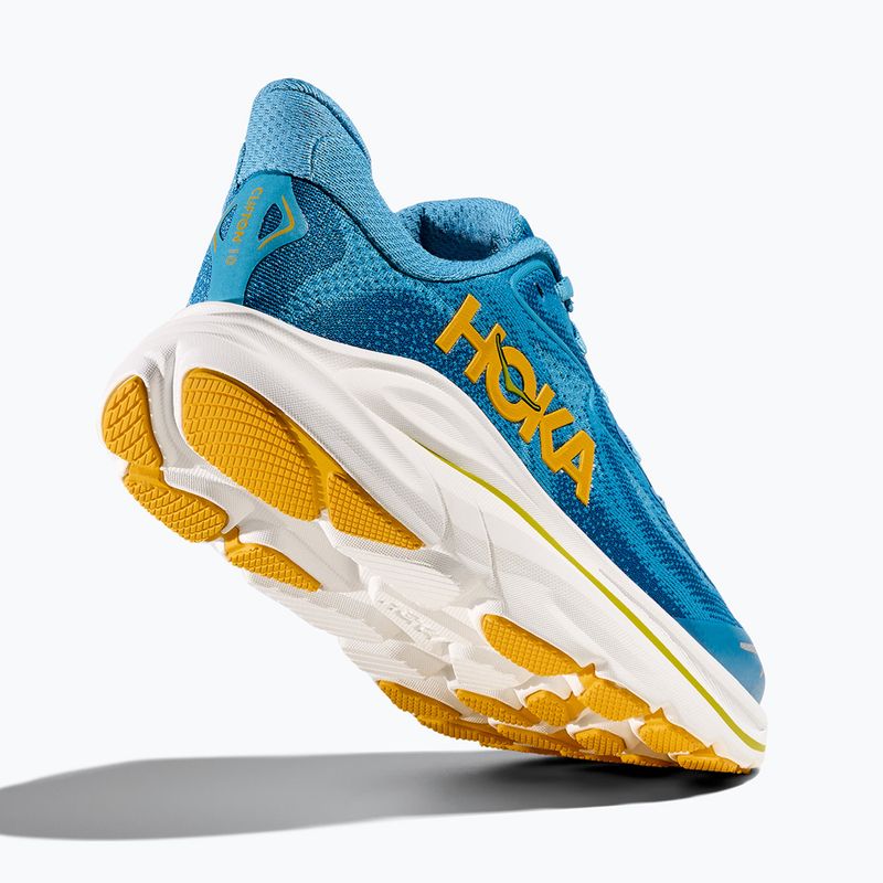 Buty do biegania dziecięce HOKA Clifton 10 alpine blue/foggy night 12