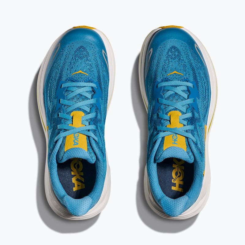 Buty do biegania dziecięce HOKA Clifton 10 alpine blue/foggy night 15