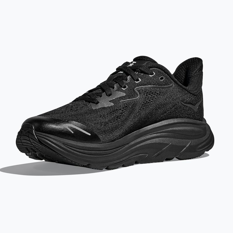 Buty do biegania dziecięce HOKA Clifton 10 black/black 11