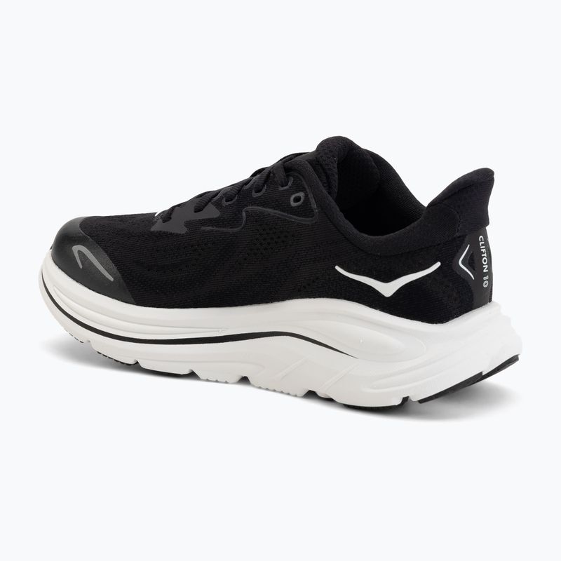 Buty do biegania dziecięce HOKA Clifton 10 black/white 3