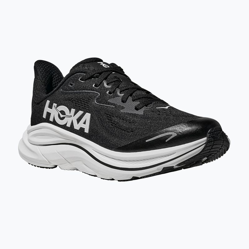 Buty do biegania dziecięce HOKA Clifton 10 black/white 8