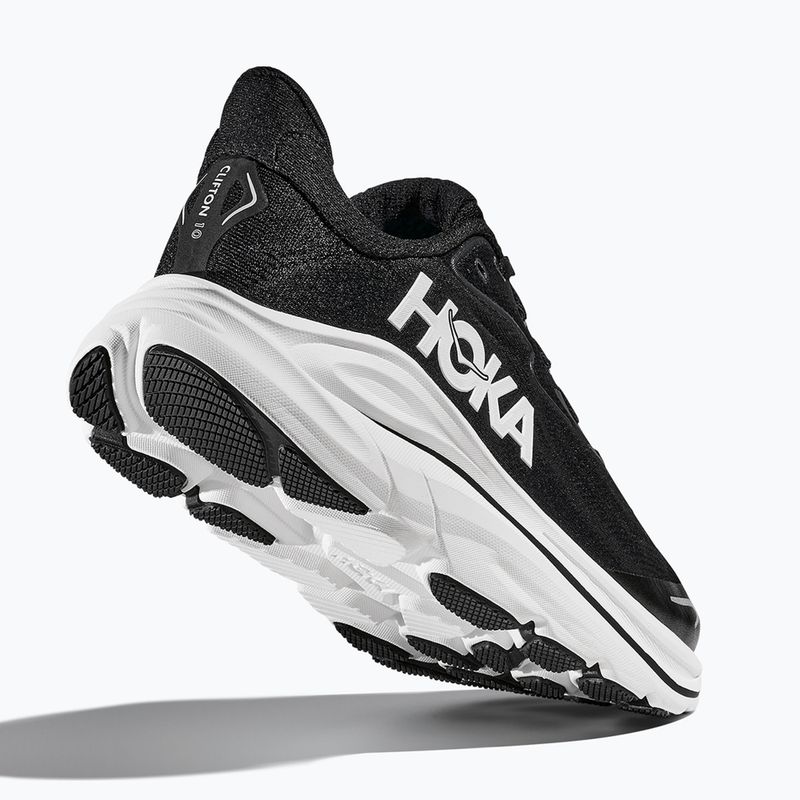 Buty do biegania dziecięce HOKA Clifton 10 black/white 12