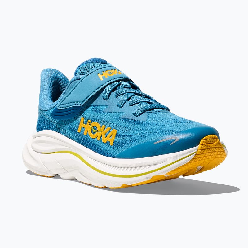 Buty do biegania dziecięce HOKA Clifton 10 alpine blue/foggy night 8