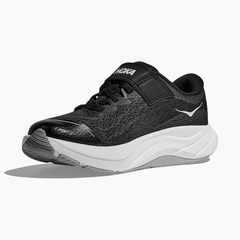 Buty do biegania dziecięce HOKA Rincon 4 Little Kids black/white 2