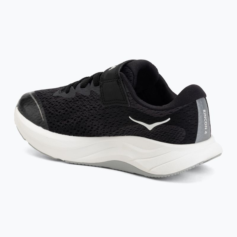 Buty do biegania dziecięce HOKA Rincon 4 Little Kids black/white 3