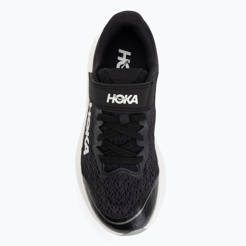 Buty do biegania dziecięce HOKA Rincon 4 Little Kids black/white 5