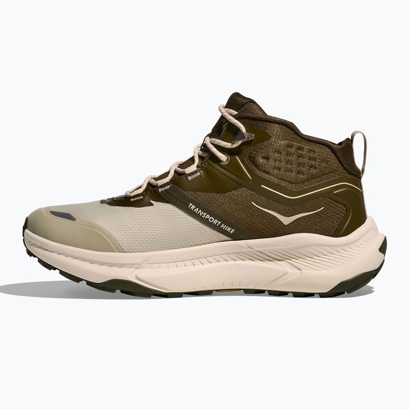Buty trekkingowe męskie HOKA Transport Hike GTX spruce green/oyster mushroom 3