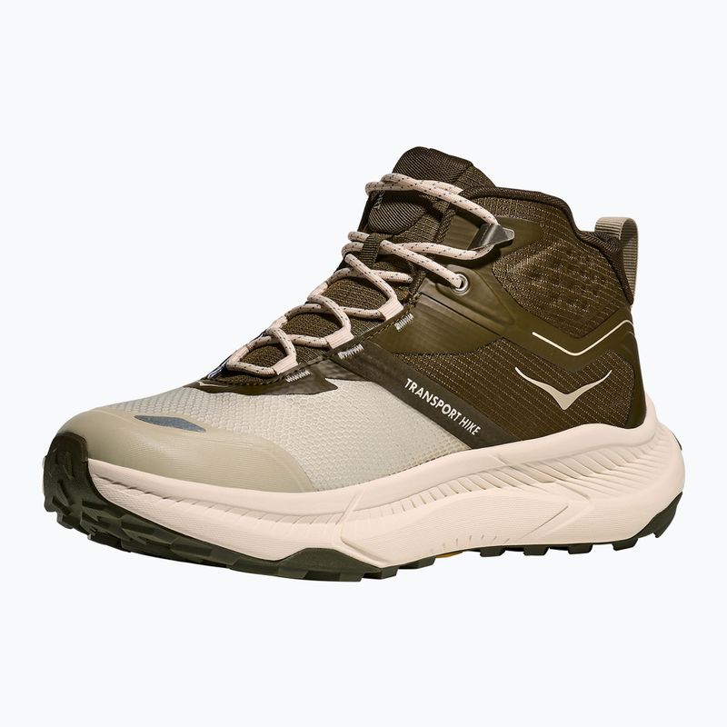 Buty trekkingowe męskie HOKA Transport Hike GTX spruce green/oyster mushroom 4