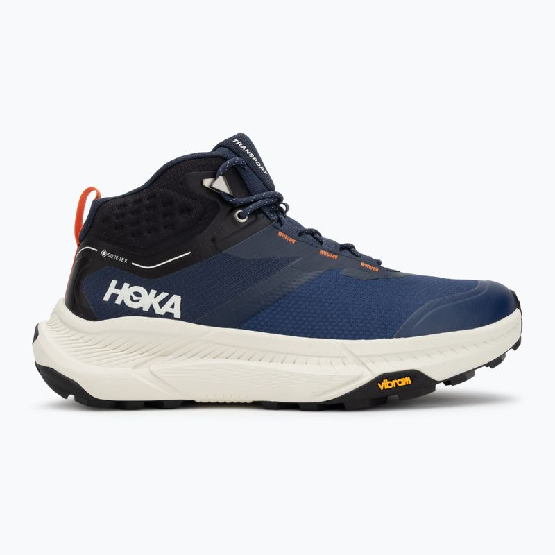 Buty trekkingowe męskie HOKA Transport Hike GTX varsity navy/truffle salt 2
