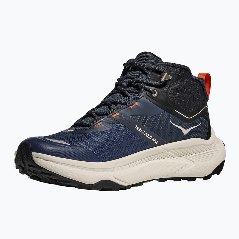 Buty trekkingowe męskie HOKA Transport Hike GTX varsity navy/truffle salt 4