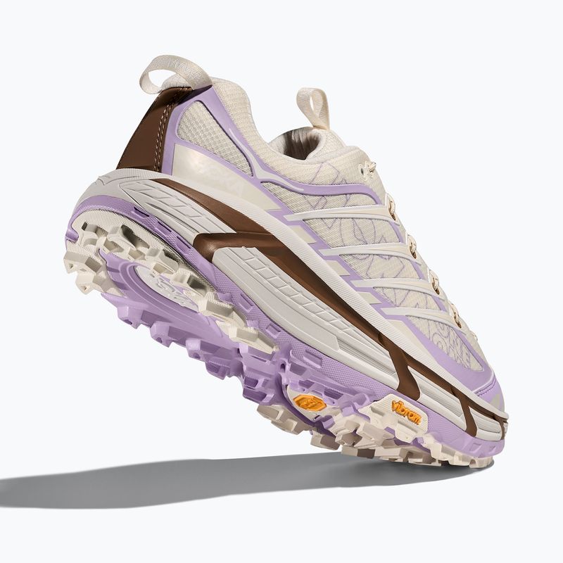 Buty HOKA Mafate Three 2 Wordmark Alabaster/Iris Flower 5