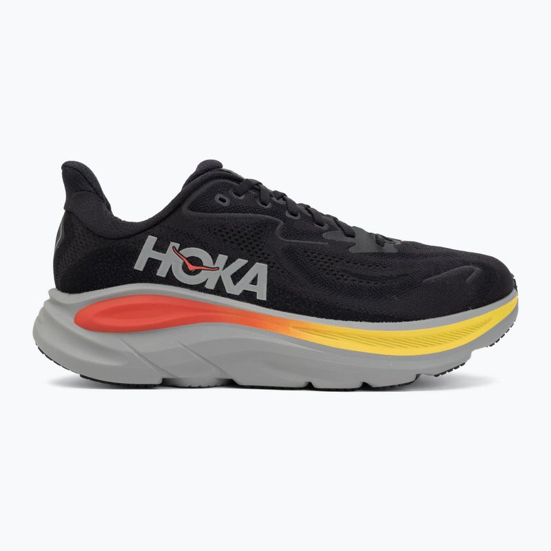 Buty do biegania męskie HOKA Clifton 10 black/grey 2