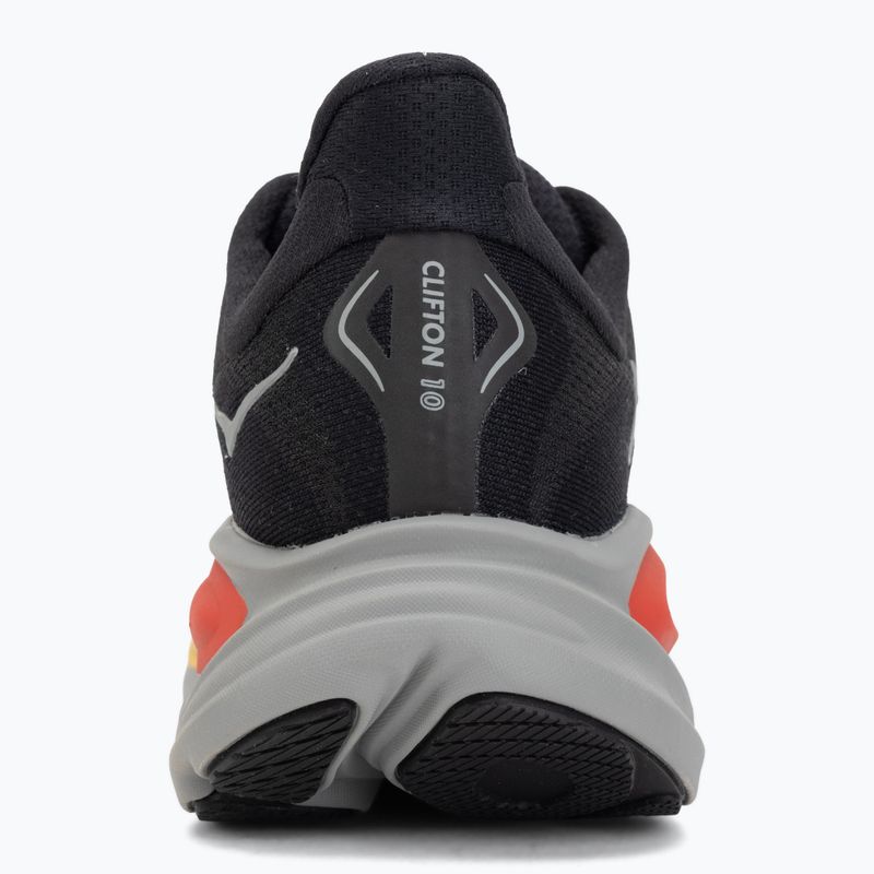 Buty do biegania męskie HOKA Clifton 10 black/grey 6