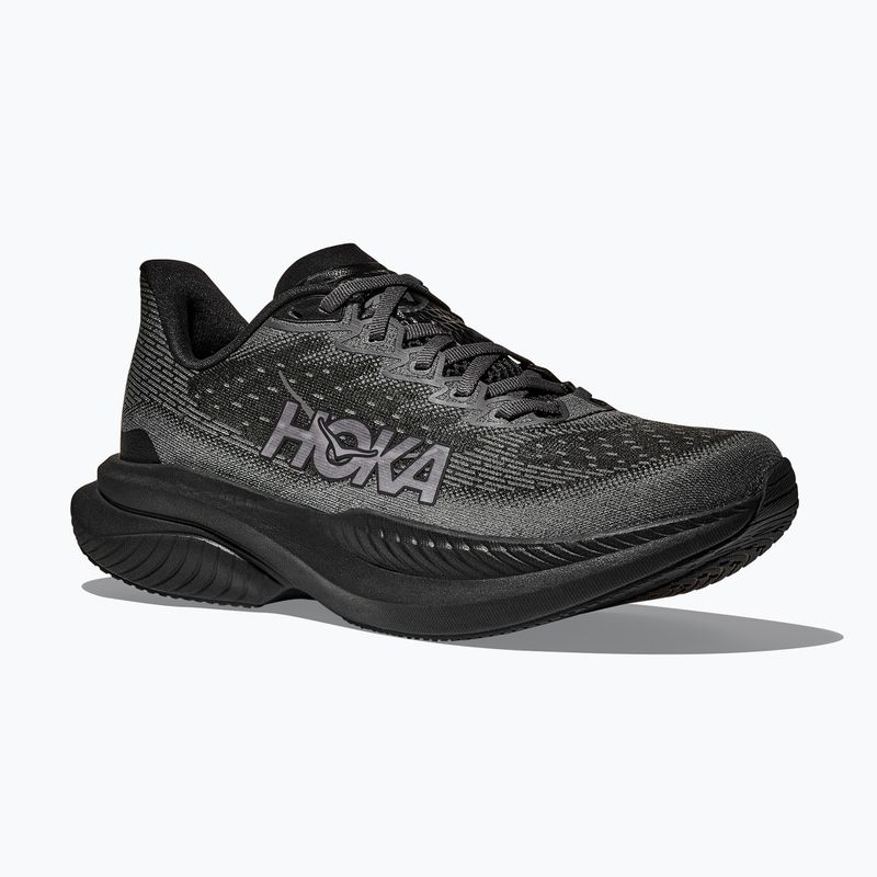 Buty do biegania damskie HOKA Mach 6 black/fuchcsia