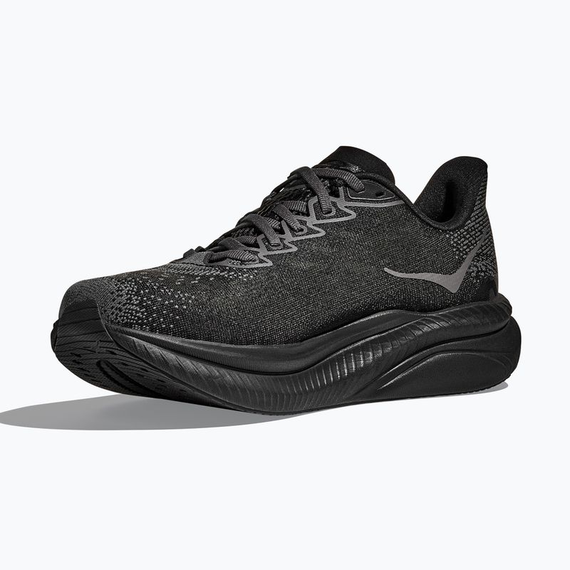 Buty do biegania damskie HOKA Mach 6 black/fuchcsia 4