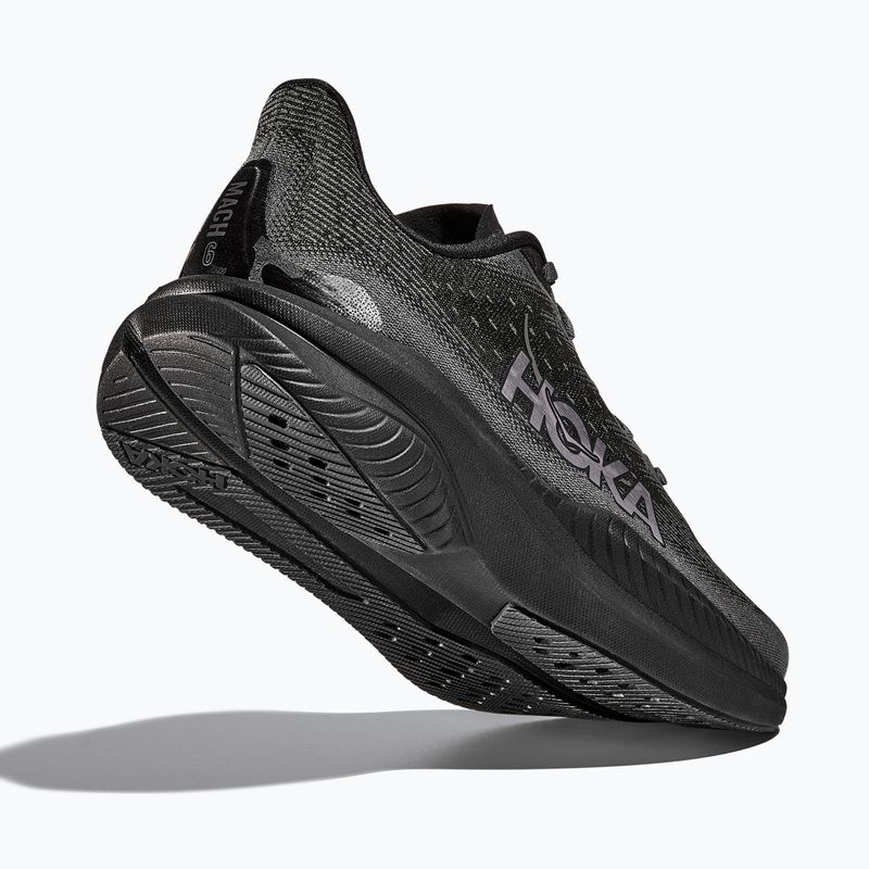 Buty do biegania damskie HOKA Mach 6 black/fuchcsia 5