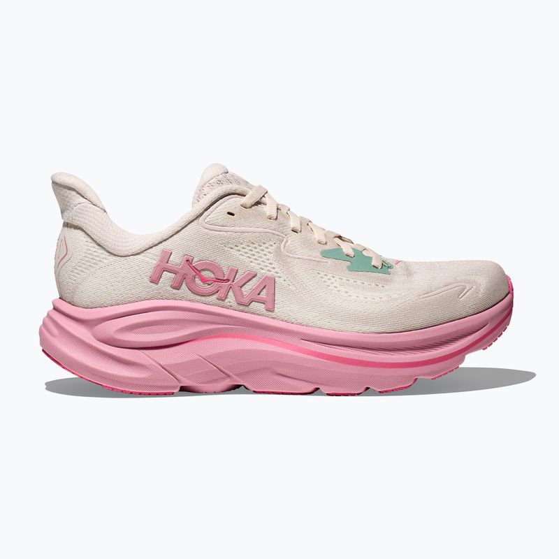 Buty do biegania damskie HOKA Clifton 10 Wide rose cream/dried rose 2
