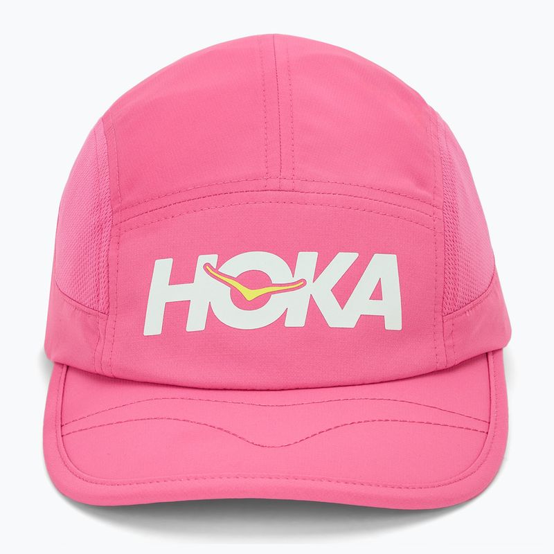 Czapka z daszkiem HOKA Run electric rose 2