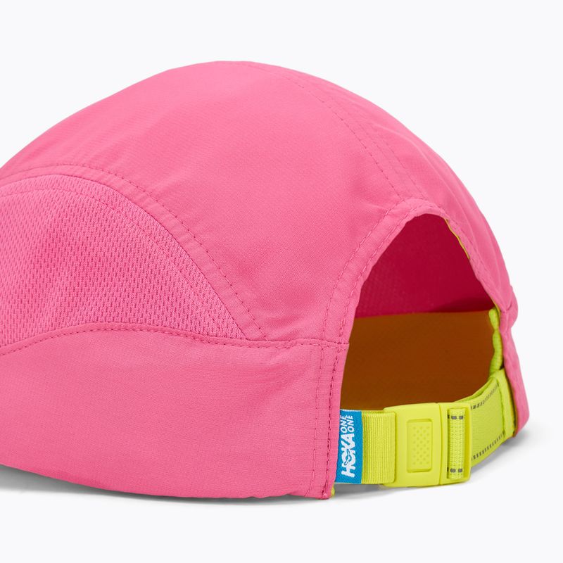 Czapka z daszkiem HOKA Run electric rose 4