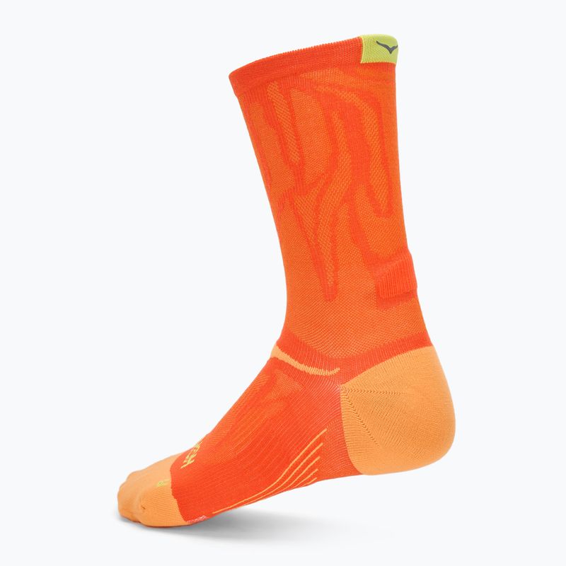 Skarpety HOKA Clifton Crew Run lava 2