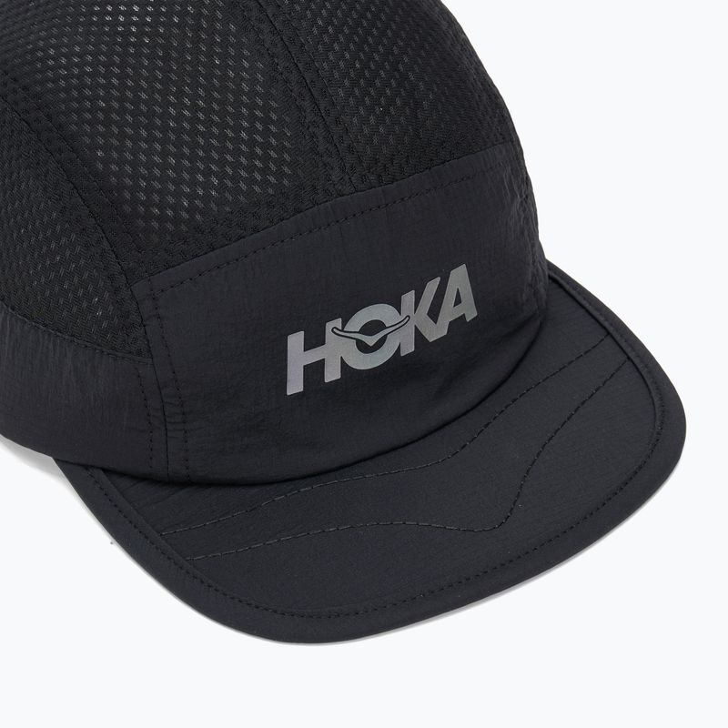 Czapka z daszkiem HOKA Trail Race black 3