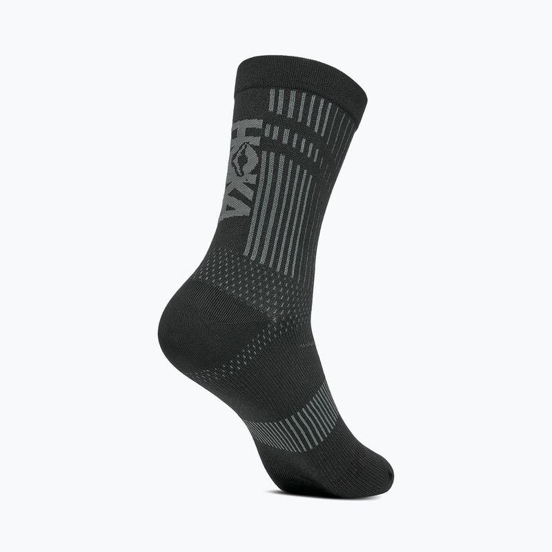 Skarpety HOKA Trail Race Crew black 8