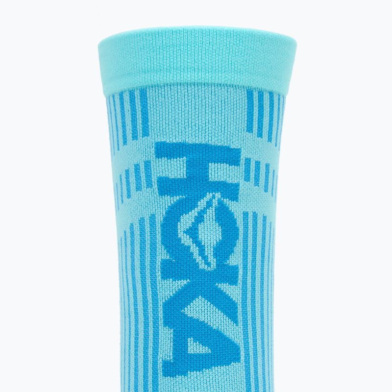 Skarpety HOKA Trail Race Crew cielo blue 3