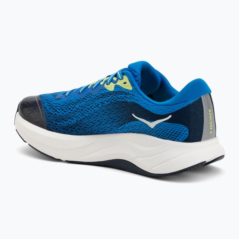 Buty do biegania dziecięce HOKA Rincon 4 electric cobalt/varsity navy 3