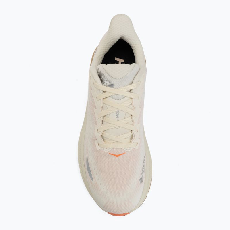 Buty do biegania damskie HOKA Clifton 9 GTX eggshell/khaki 5