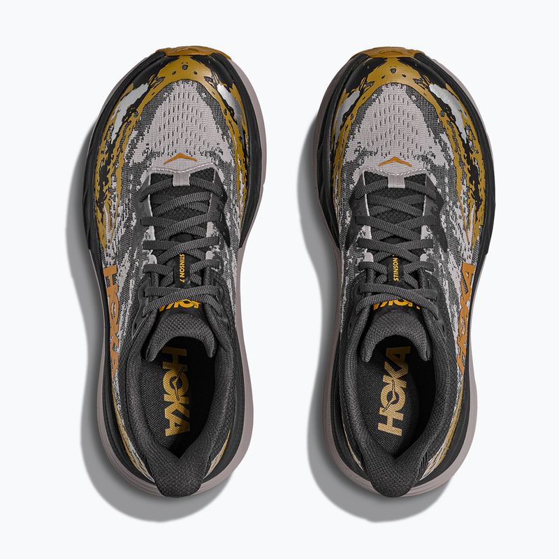 Buty do biegania męskie HOKA Stinson 7 black/cement 7