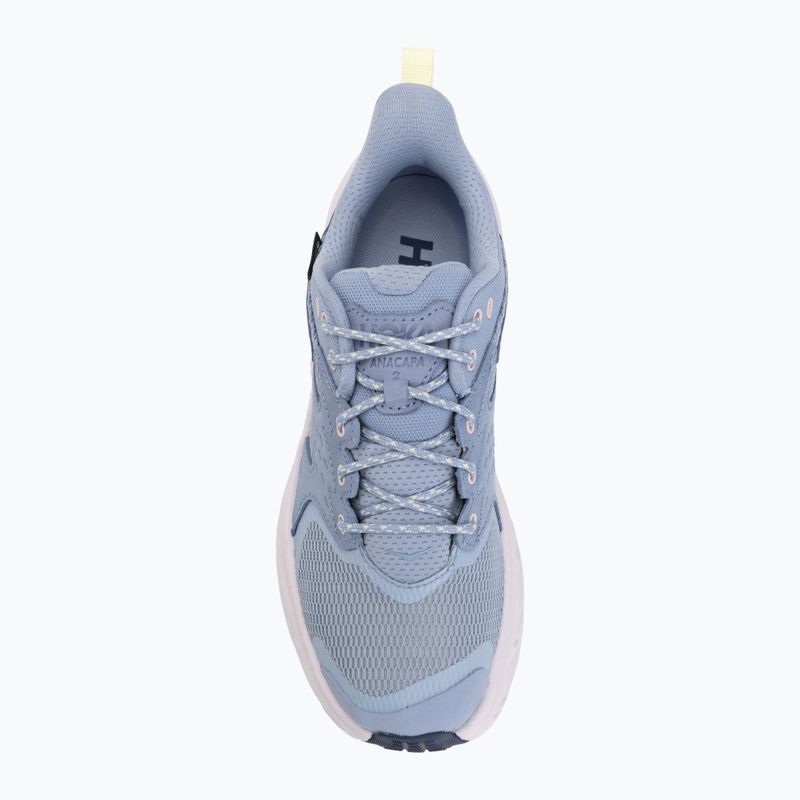 Buty turystyczne damskie HOKA Anacapa 2 Low GTX tranquil blue/lilac cream 5