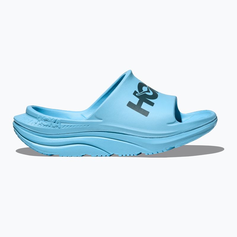 Klapki HOKA Ora Athletic Slide soaring blue/faded navy 3